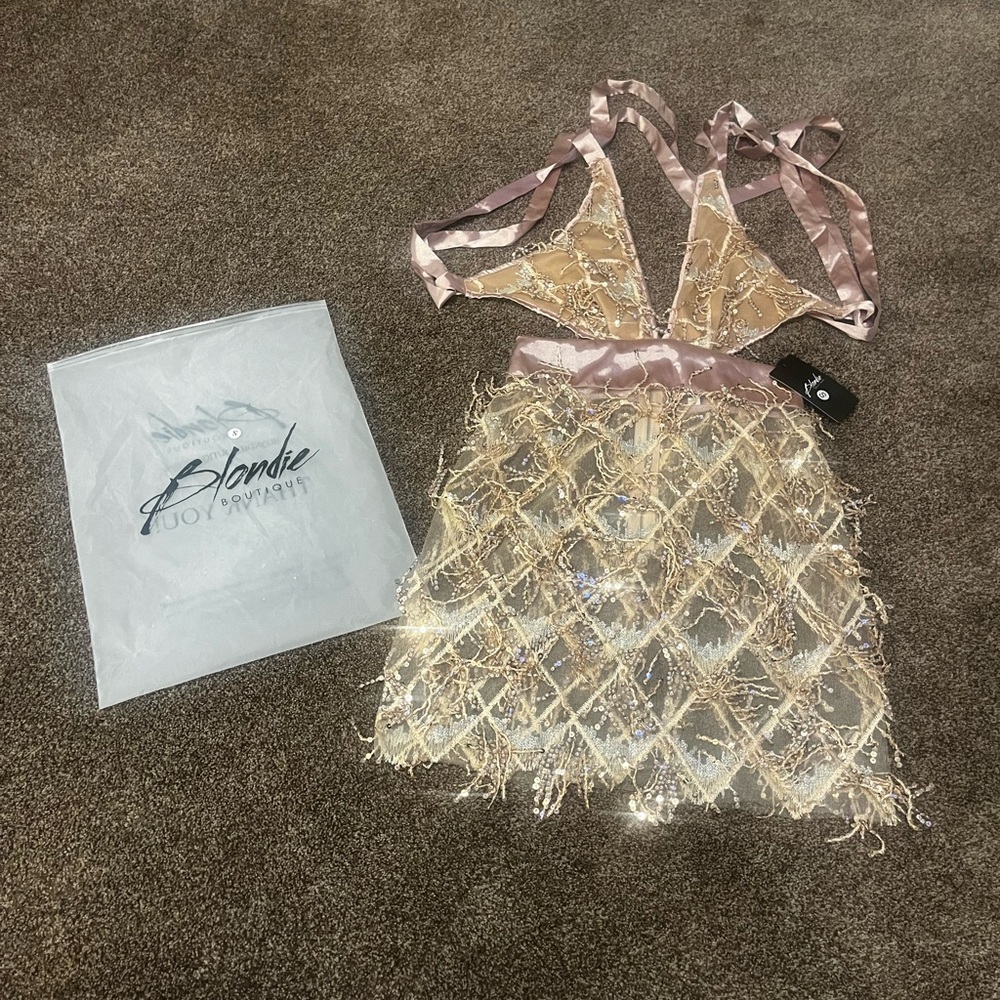 2/$30 Blondie Boutique dress. New with tags. Size small